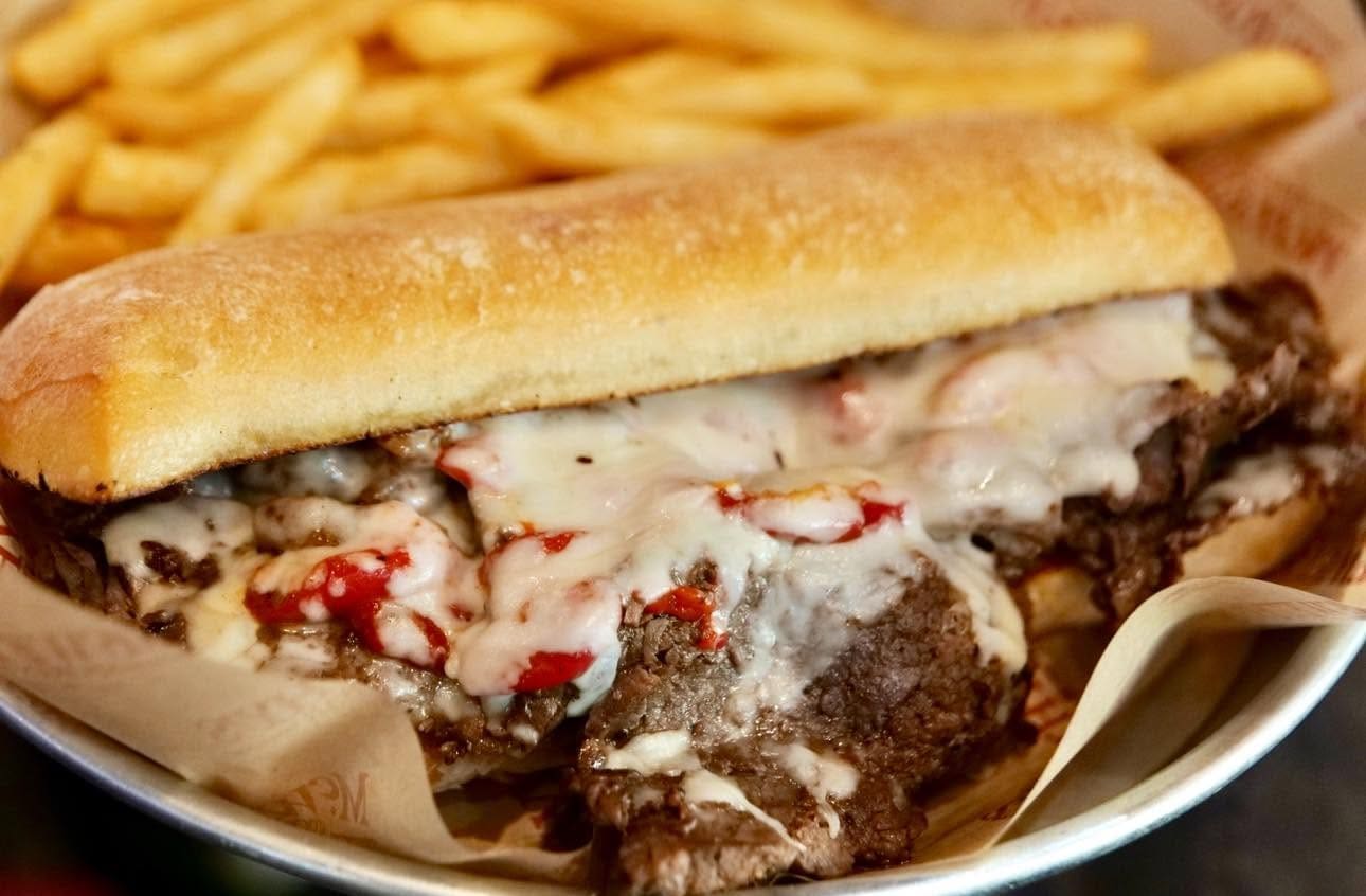 SMOKED ITALIAN BEEF SANDWICH