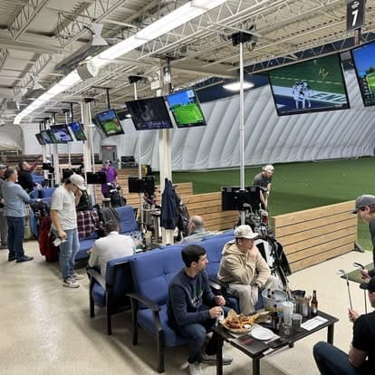 Reserve a hitting bay at Mistwood Golf Dome