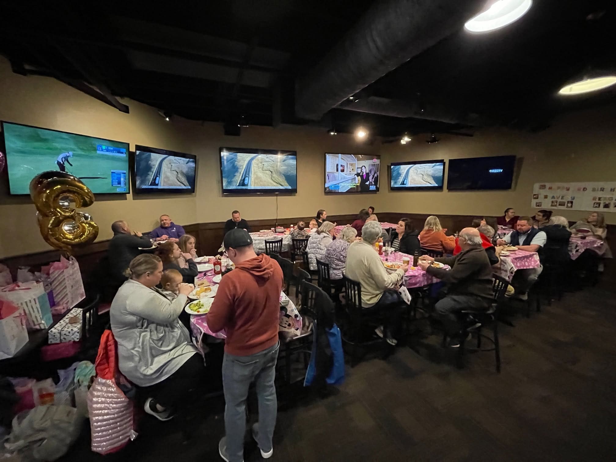 Corporate event at McWethy's Sports Bar in Bolingbrook