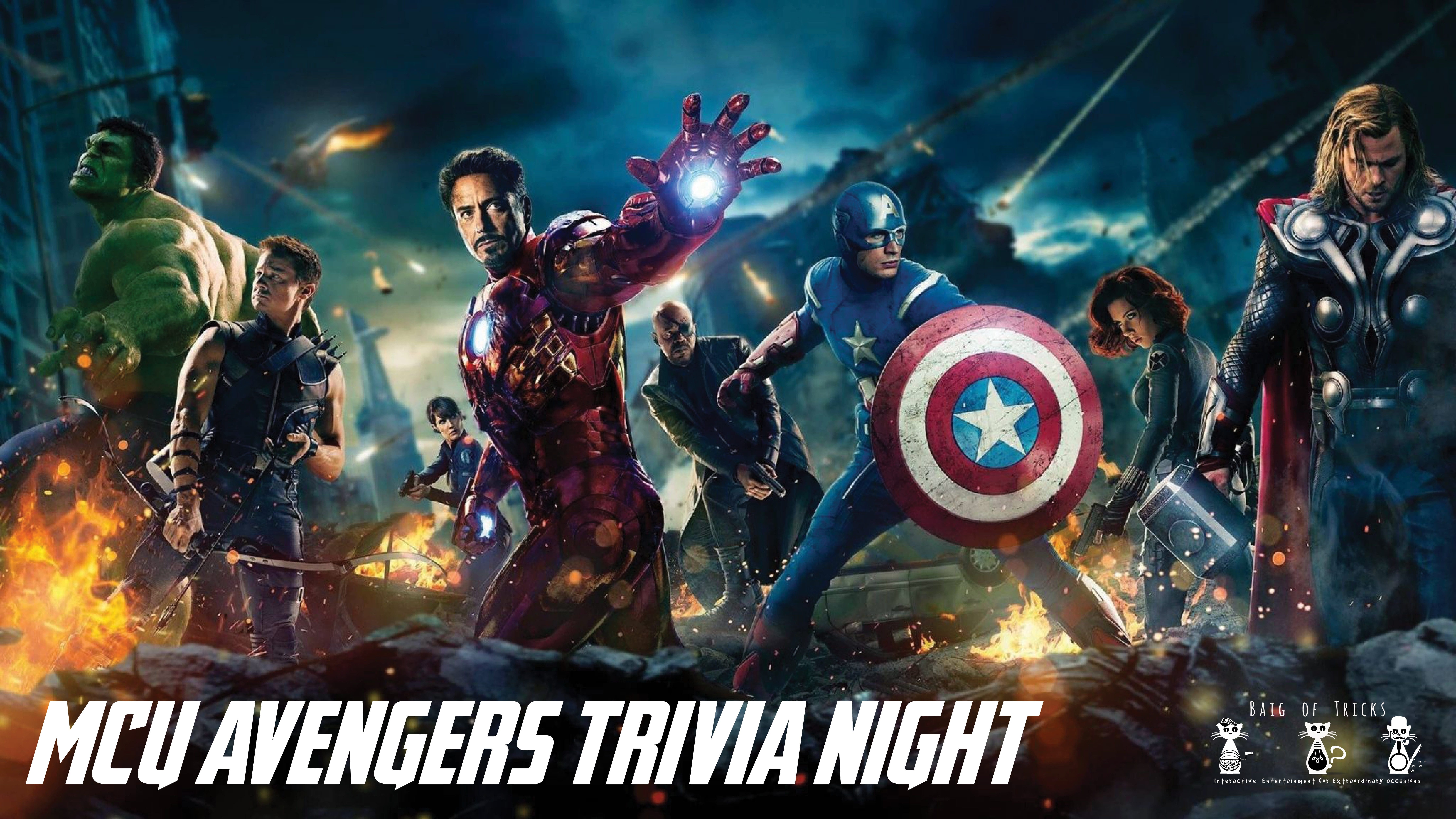 MCU Avengers Themed Trivia Night