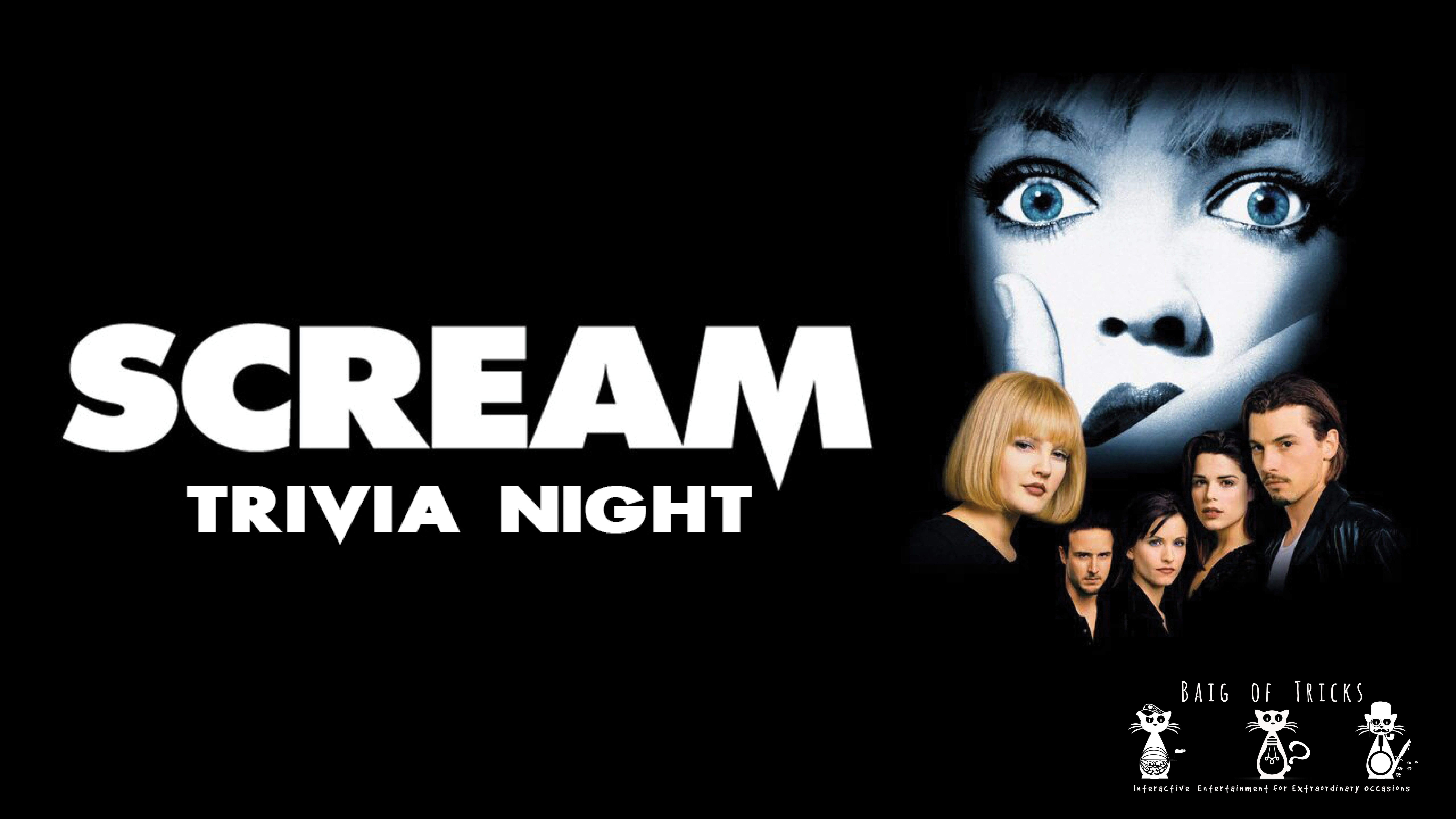Scream Themed Trivia Night