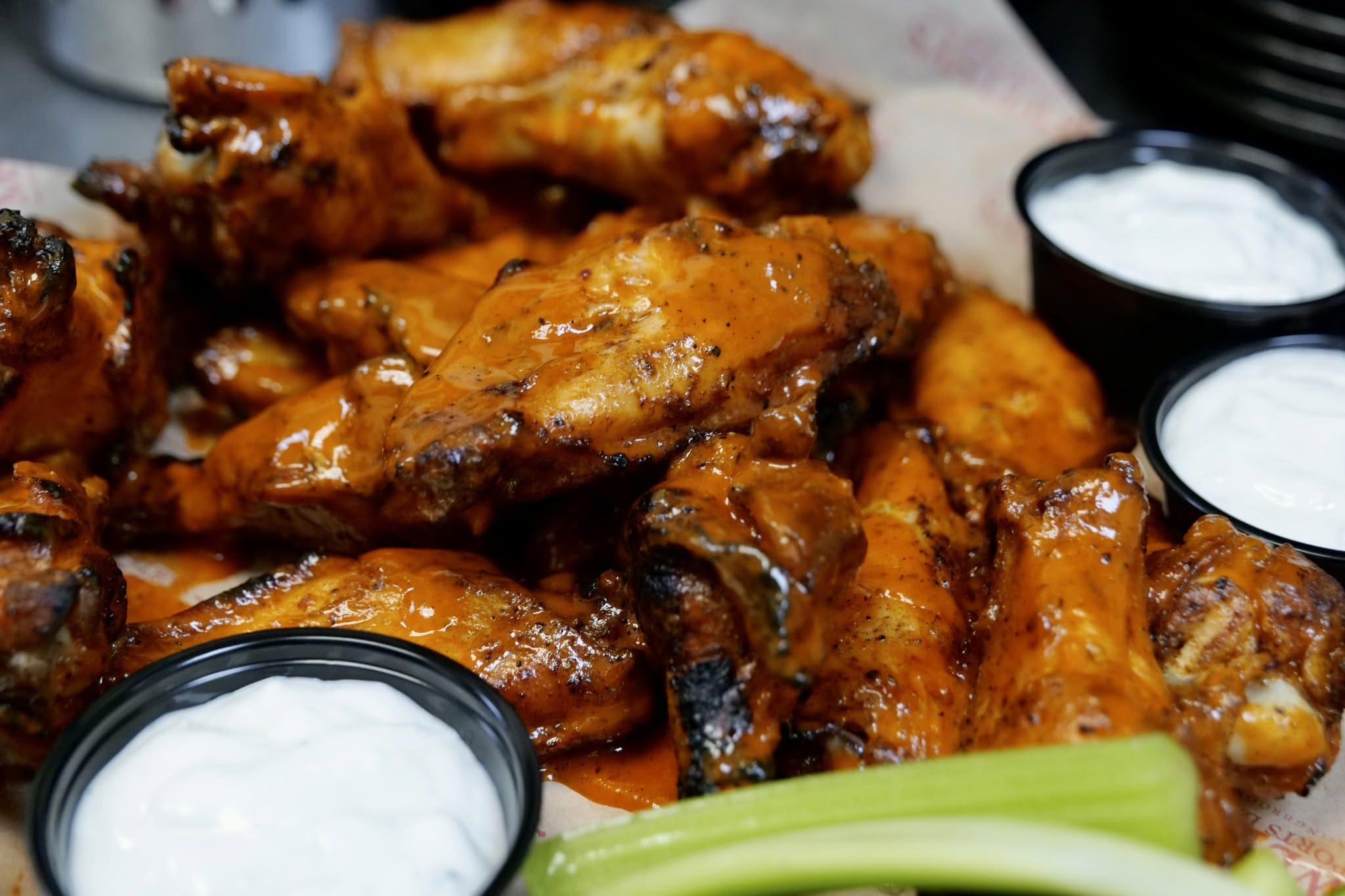 Sauce Madness wings at McWethy's Sports Bar