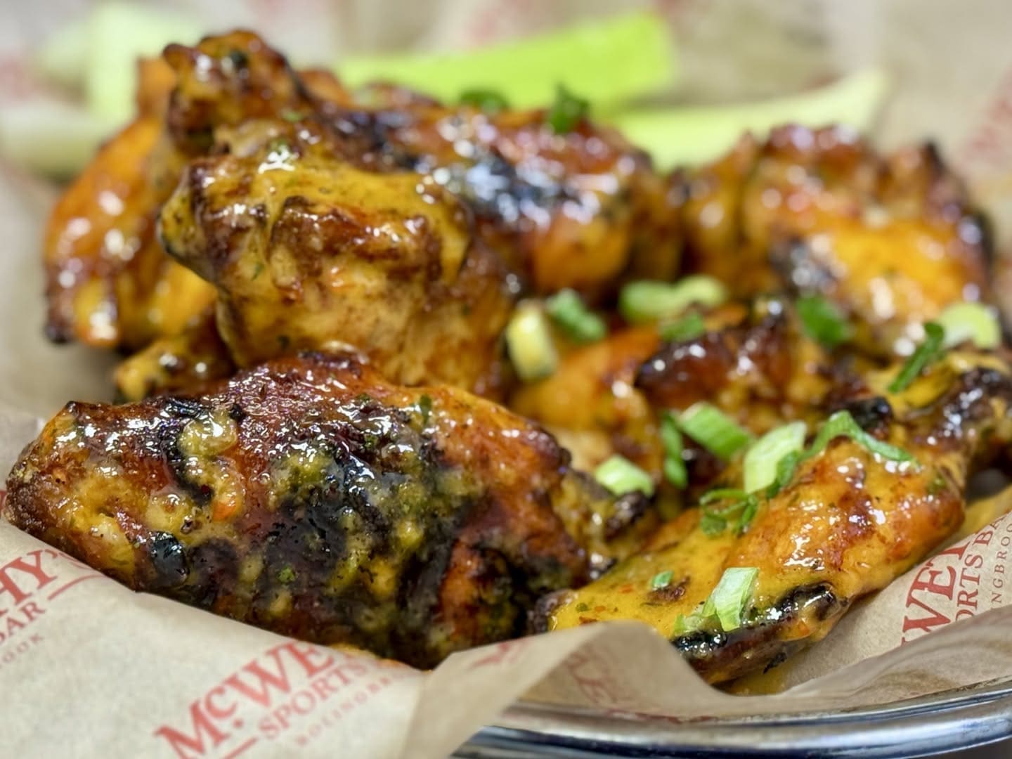 Sauce Madness wings and voting at McWethy's Sports Bar