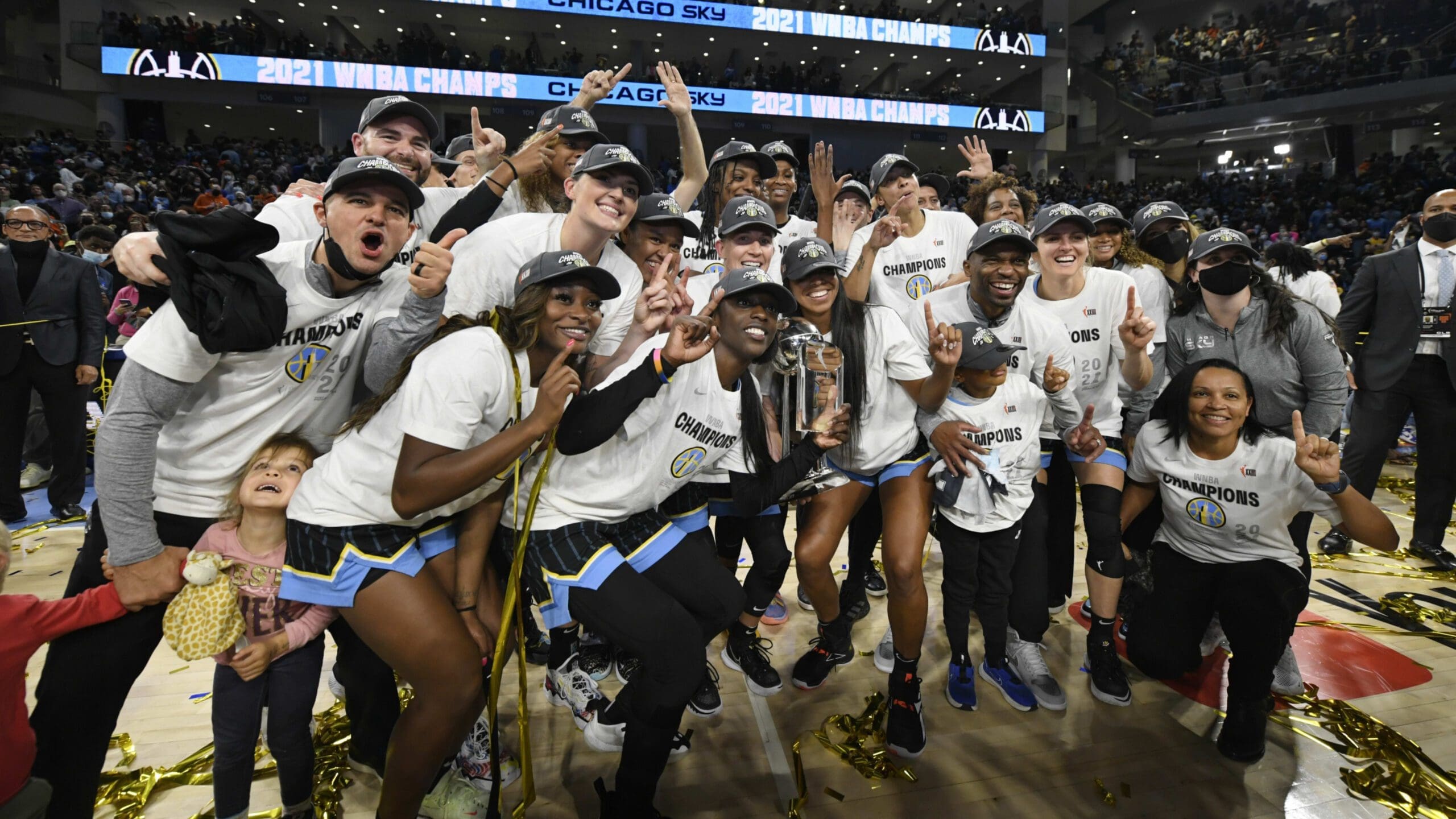 Chicago Sky game day action